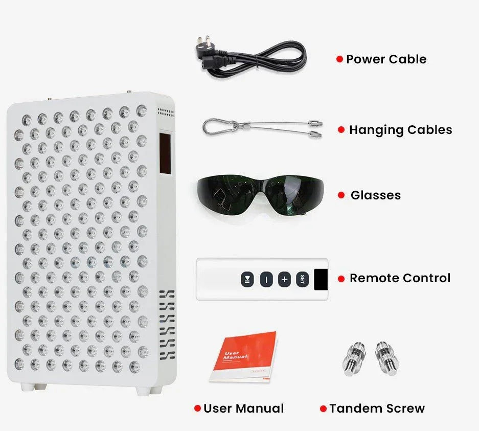 NovaThera 200 Red Light Therapy Panel – Mini 9-Wave Device