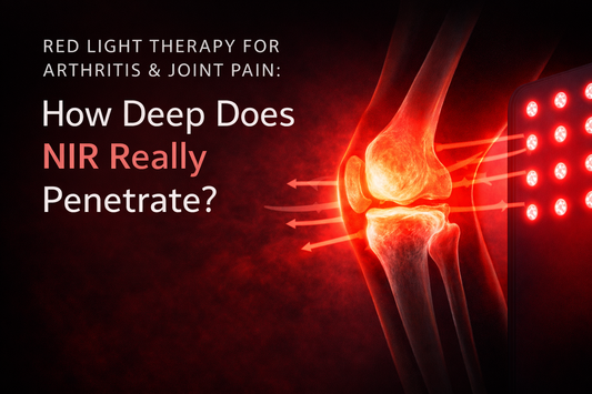 Red Light Therapy for Arthritis & Joint Pain: How Deep Does NIR Really Penetrate?