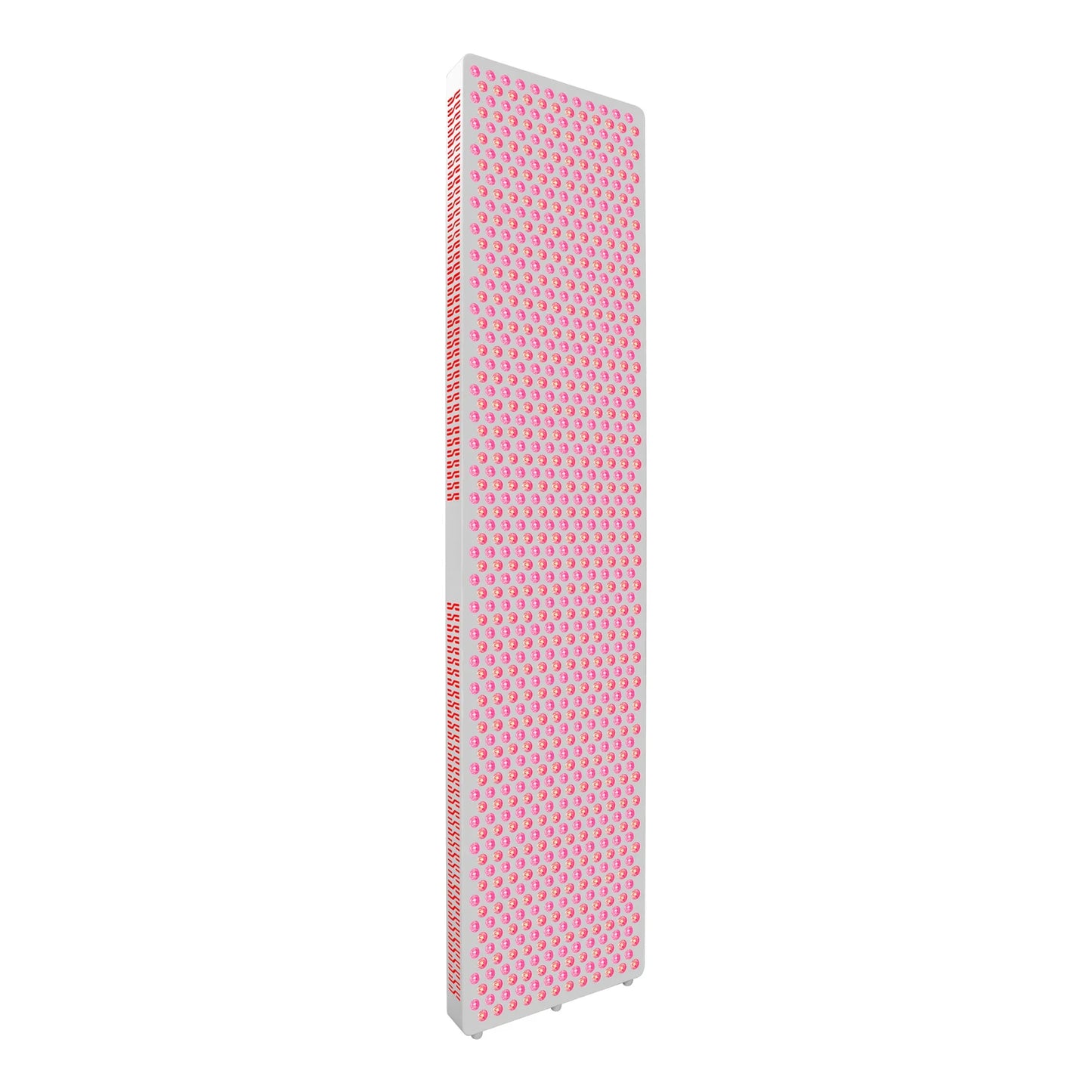NovaThera premium red light therapy panel with numerous pink LED lights for full-body treatment