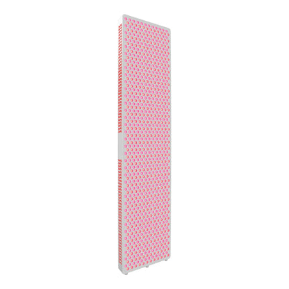 NovaThera premium red light therapy panel with numerous pink LED lights for full-body treatment