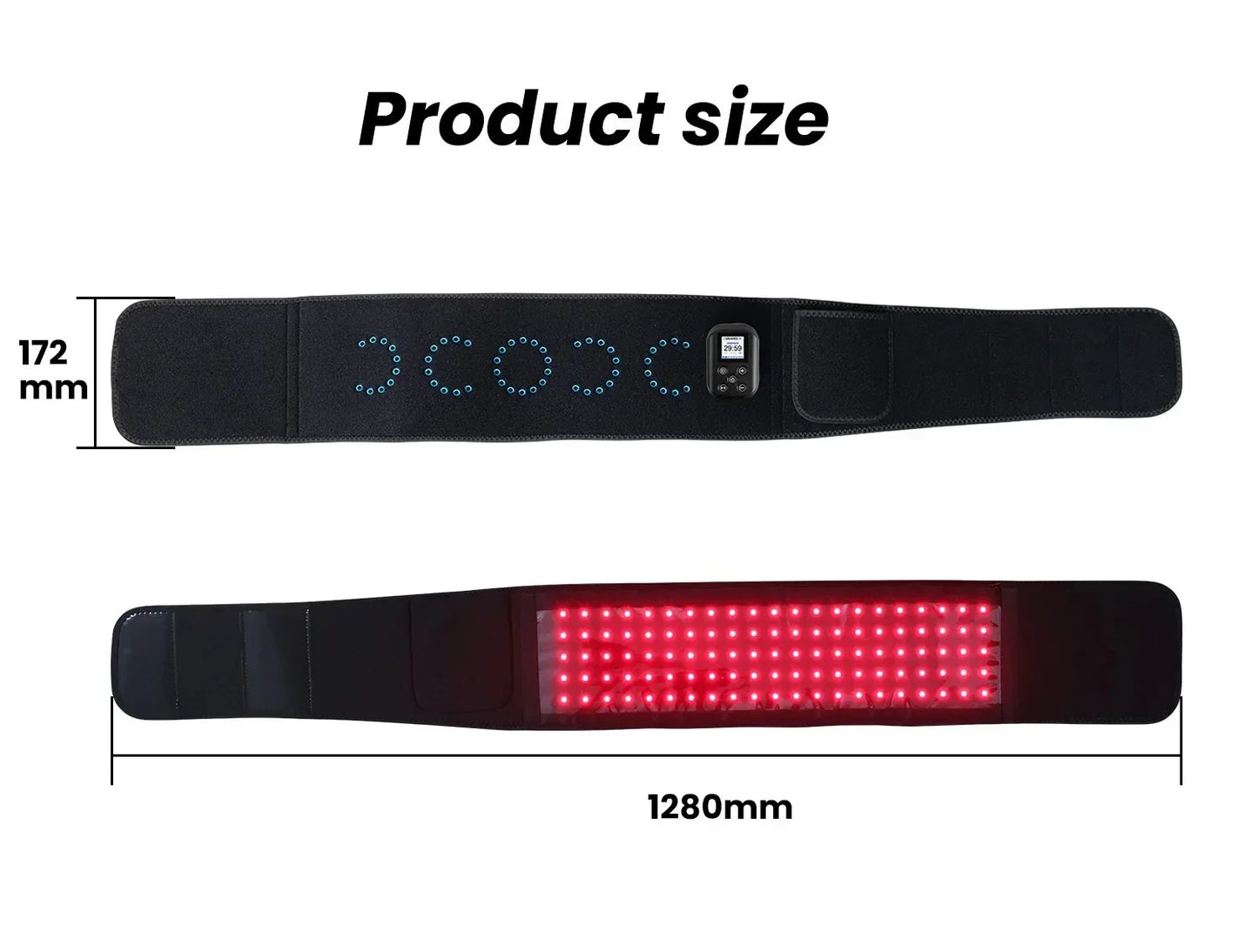 NovaThera Flex 105 Wearable Red Light Belt