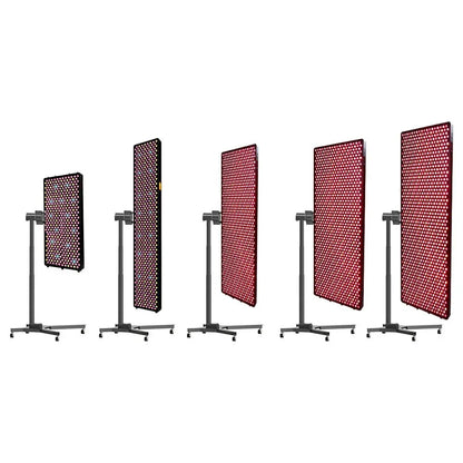 MS2000-B 360-degree rotating red light therapy panel on adjustable electric bracket